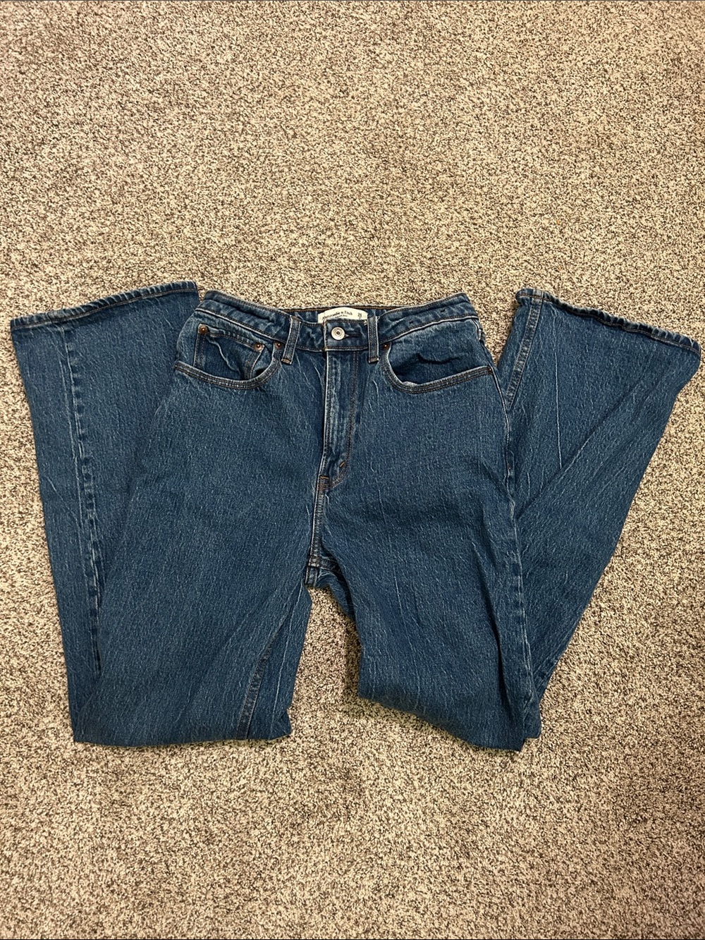 Abercrombie & Fitch Dark Blue Jeans